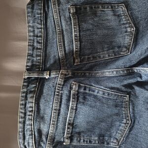 Stylish Blue Straight Leg Jeans